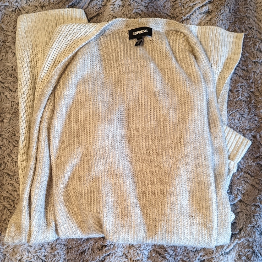 Express duster knit cardigan